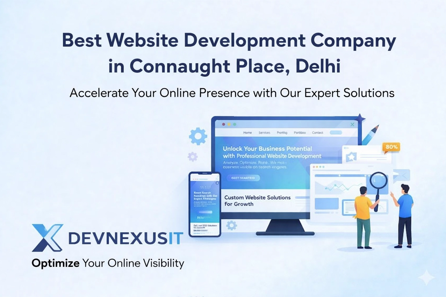 Best Website Design Company in Connaught Place, Delhi – Serving Businesses